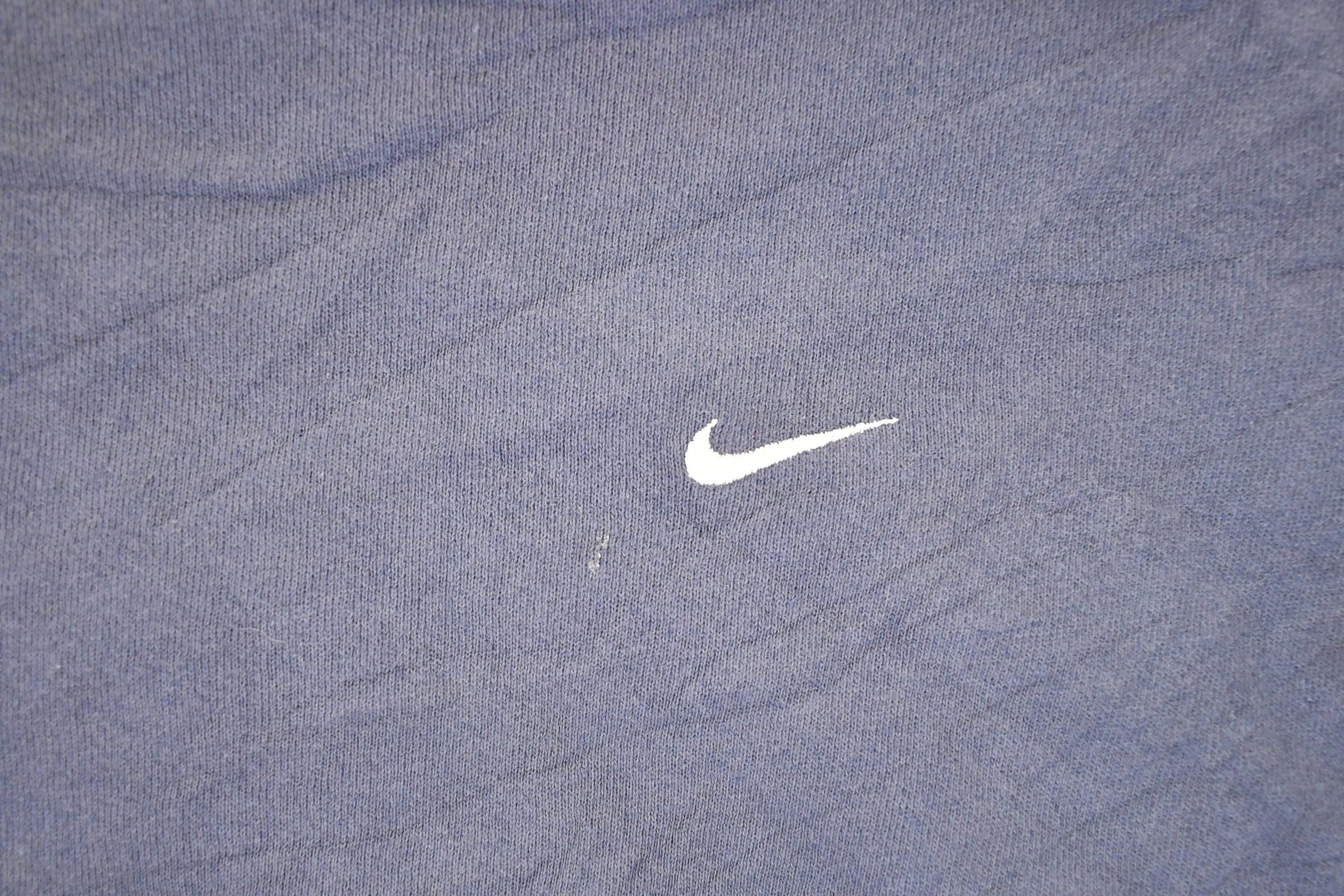 Vintage 1990s Nike Embroidered Mini Swoosh Sweatshirt Mens XL from propervintagecanada