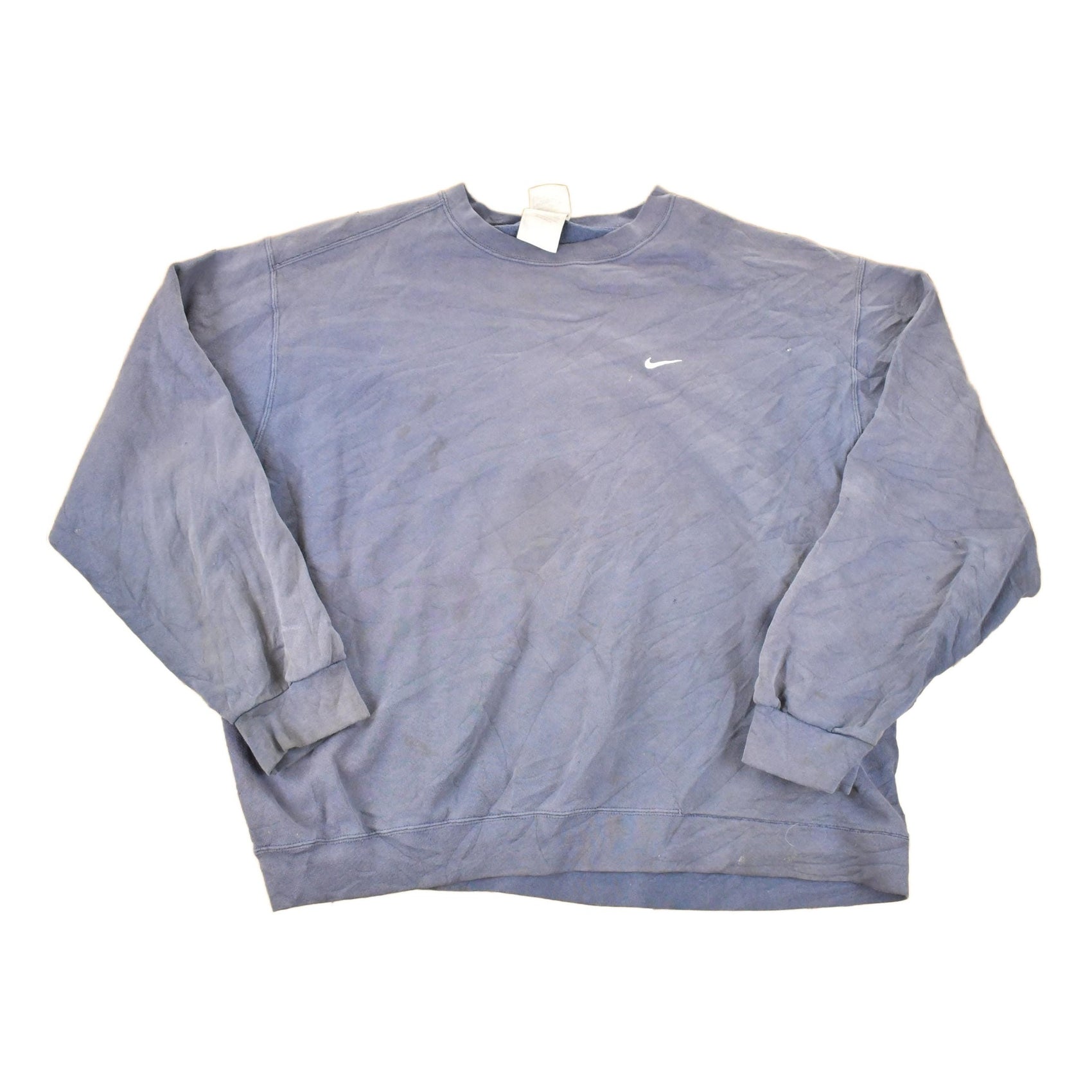 Vintage 1990s Nike Embroidered Mini Swoosh Sweatshirt Mens XL from propervintagecanada