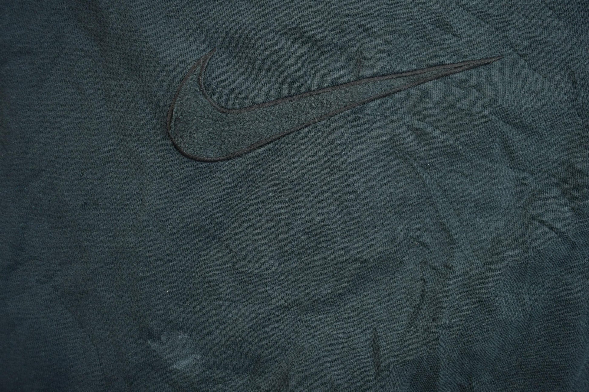 Vintage 1990s Nike Embroidered Swoosh Crewneck Sweatshirt Men's 3XL from propervintagecanada