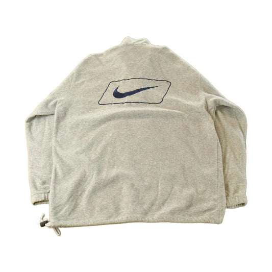 Vintage 1990s Nike Fleece Quarter Zip Sweater Men's XL from propervintagecanada