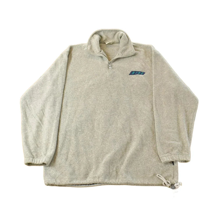 Vintage 1990s Nike Fleece Quarter Zip Sweater Men's XL from propervintagecanada