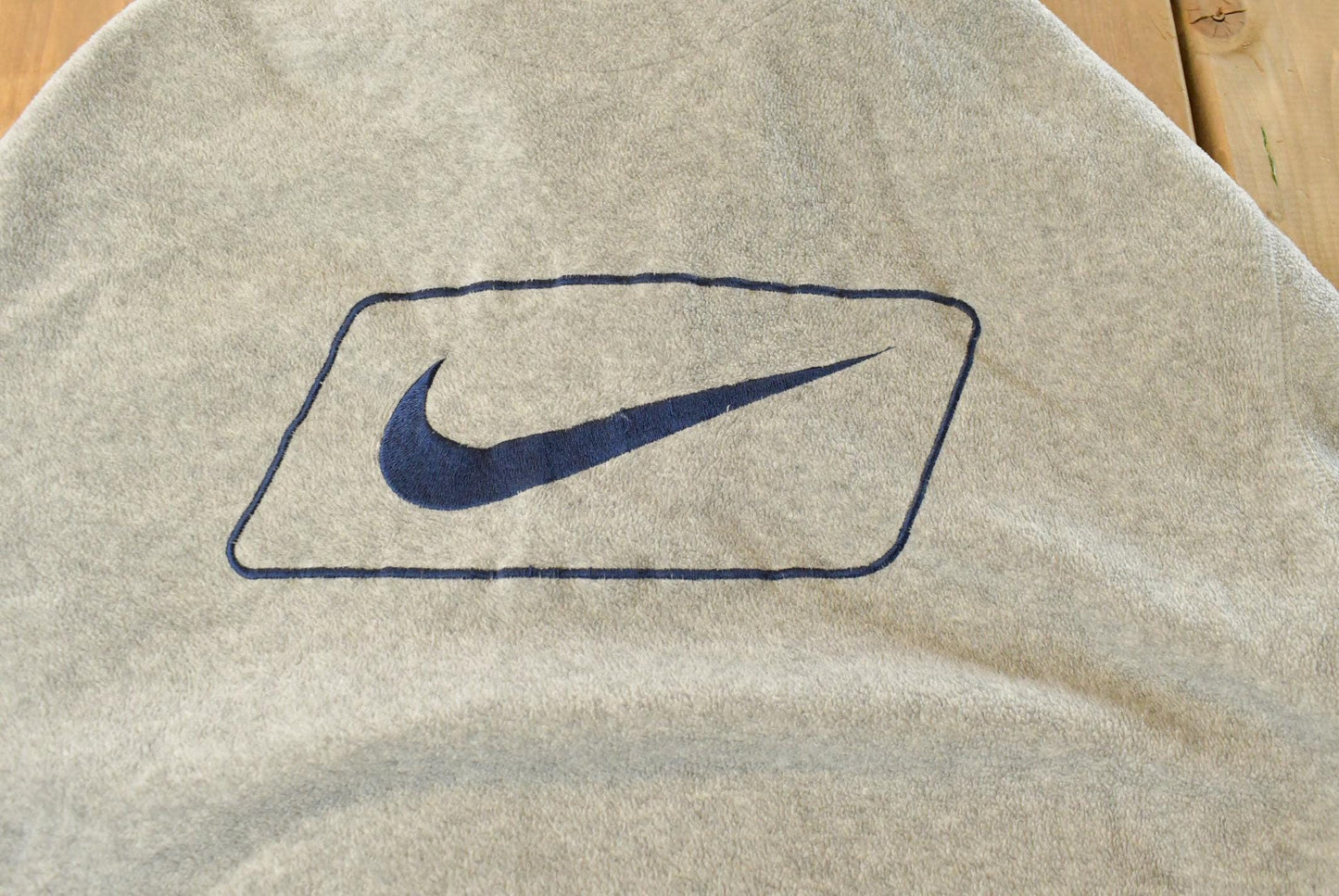 Vintage 1990s Nike Fleece Quarter Zip Sweater Men's XL from propervintagecanada