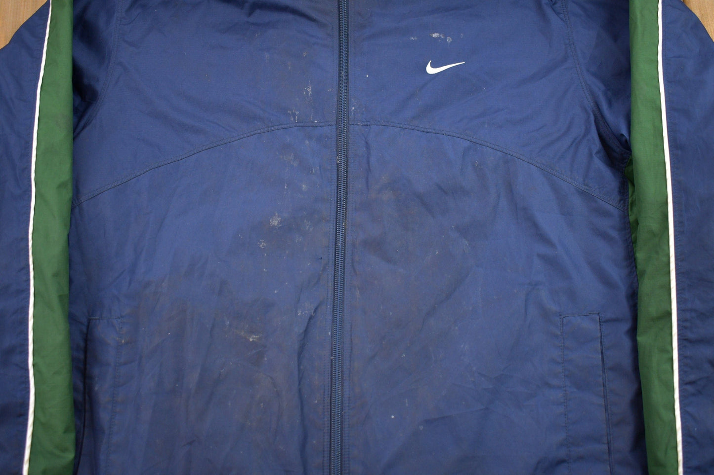 Vintage 1990s Nike Full Zip Windbreaker Jacket Men's M from propervintagecanada