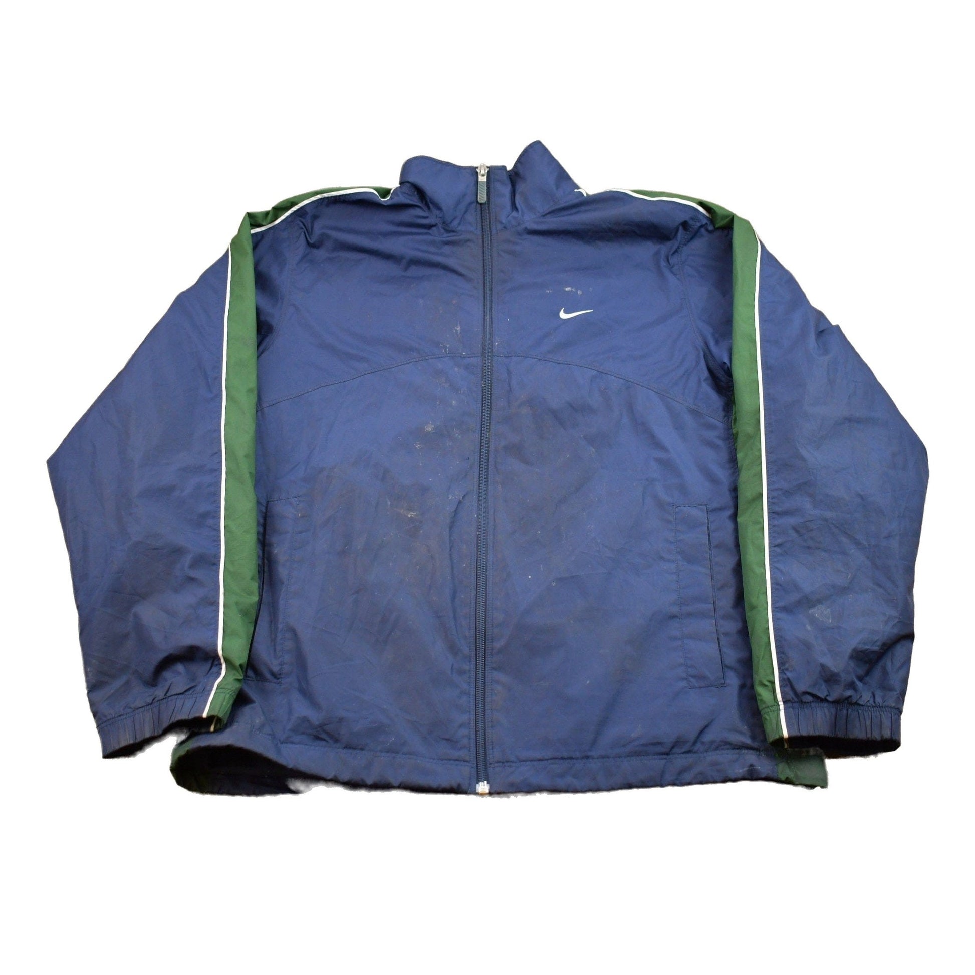 Vintage 1990s Nike Full Zip Windbreaker Jacket Men's M from propervintagecanada