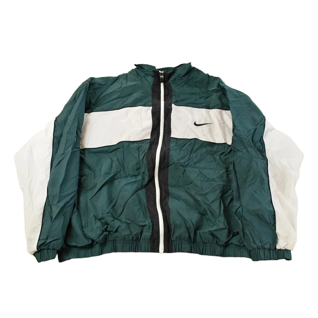 Vintage 1990s Nike Full Zip Windbreaker Jacket Men's XL from propervintagecanada