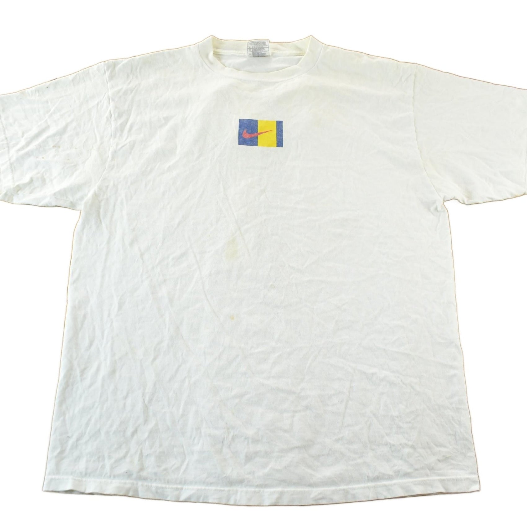 Vintage 1990s Nike Graphic T-Shirt Men's Large from propervintagecanada