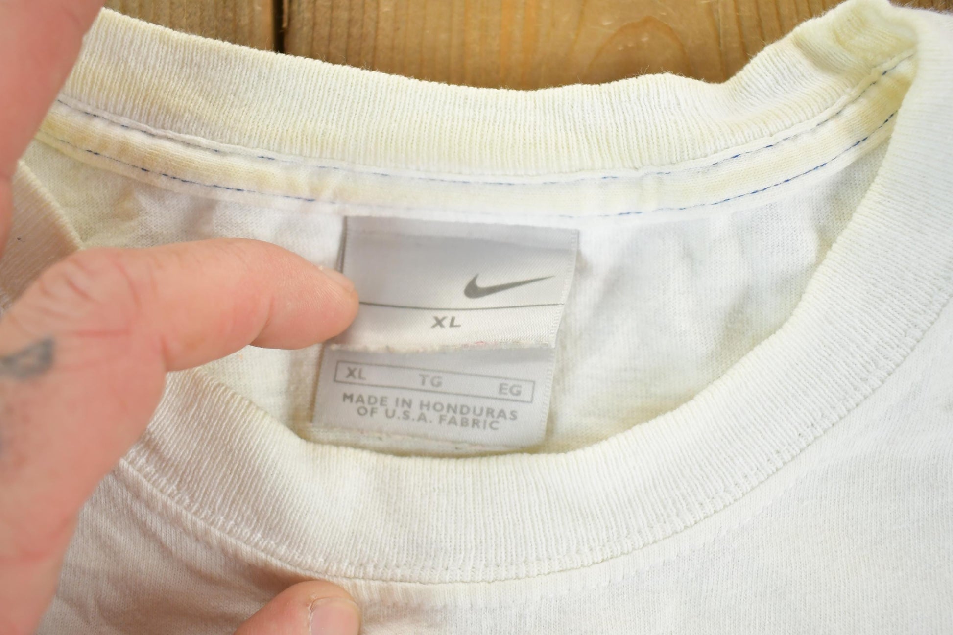 Vintage 1990s Nike Graphic Tank Top Men's XL from propervintagecanada