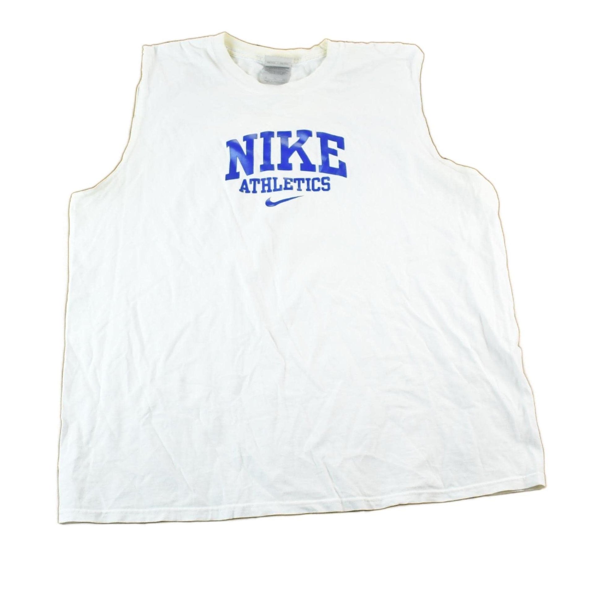 Vintage 1990s Nike Graphic Tank Top Men's XL from propervintagecanada
