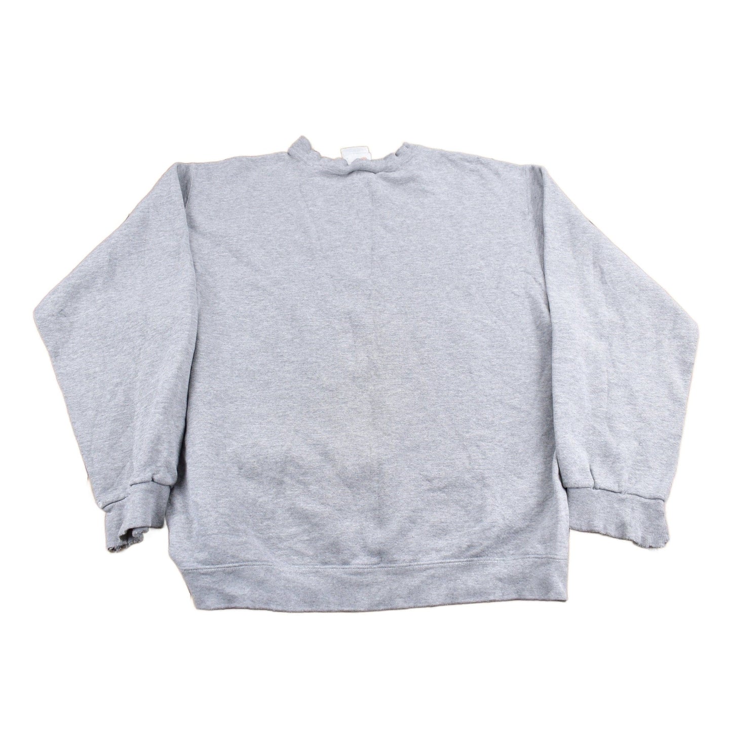 Vintage 1990s Nike Heather Grey Mini Swoosh Crewneck Sweatshirt Men's L from propervintagecanada