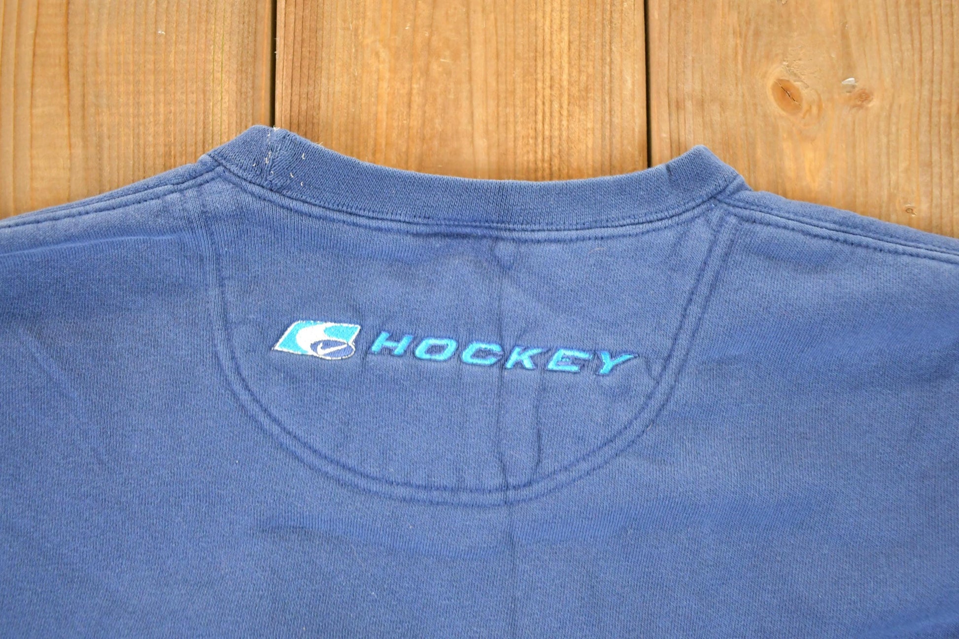 Vintage 1990s Nike Hockey NHL Hockey Crewneck Sweatshirt Mens L from propervintagecanada
