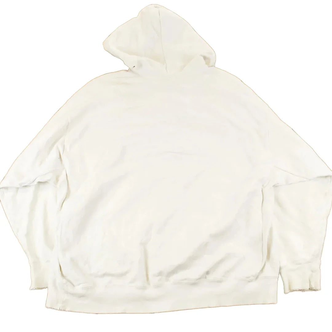 Vintage 1990s Nike Mini Swoosh Quarter Zip Hoodie Men's 2XL from propervintagecanada