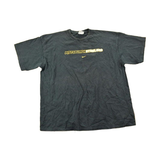 Vintage 1990s Nike Pittsburgh Steelers NFL Graphic T-Shirt Men's 2XL from propervintagecanada