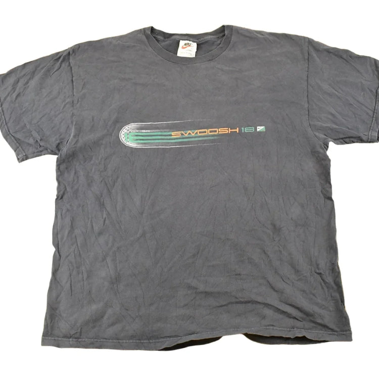Vintage 1990s Nike Swoosh 18 Golf T-Shirt Men's L from propervintagecanada