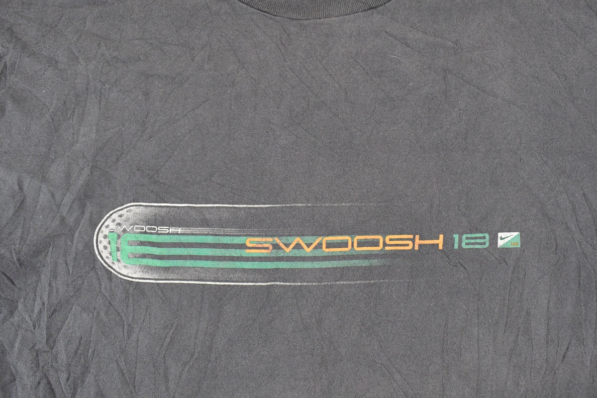 Vintage 1990s Nike Swoosh 18 Golf T-Shirt Men's L from propervintagecanada