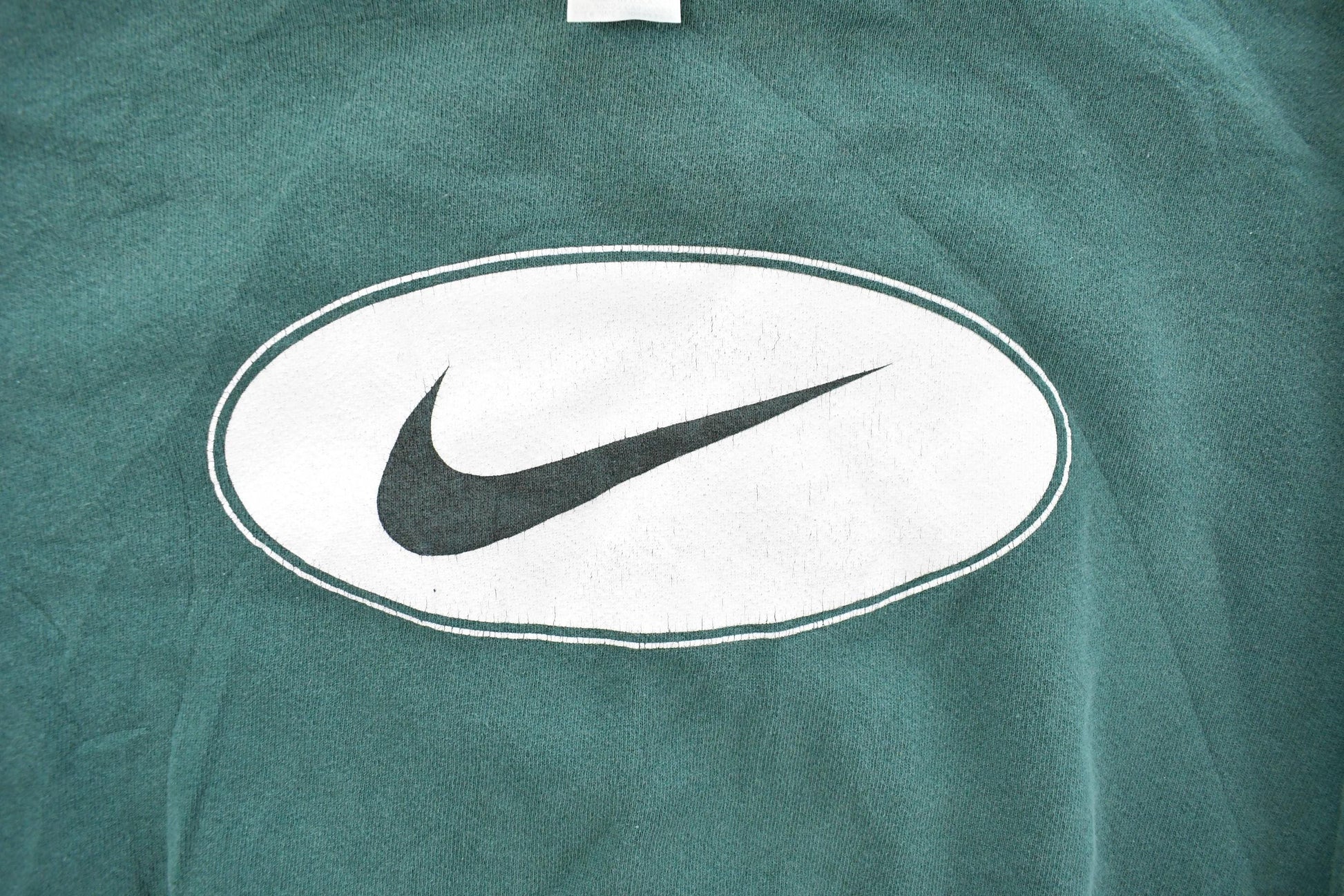 Vintage 1990s Nike Swoosh Crewneck Sweatshirt Men's Large from propervintagecanada