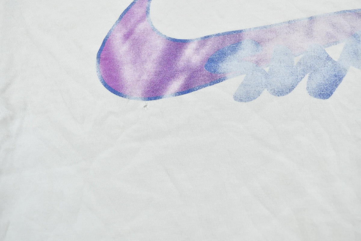 Vintage 1990s Nike Swoosh Graphic T-Shirt Men's L from propervintagecanada