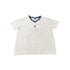 Vintage 1990s Nike Swoosh V-Neck T-Shirt Women&