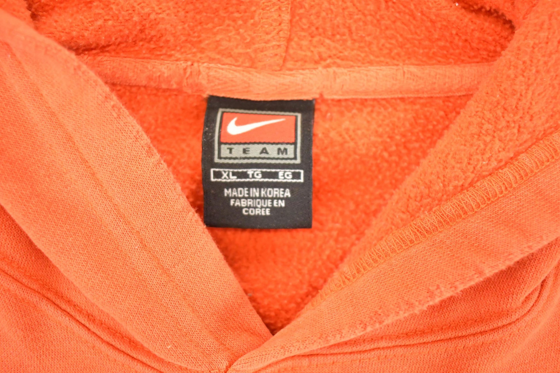Vintage 1990s Nike Syracuse Orangemen Hoodie Sweatshirt Men's XL from propervintagecanada
