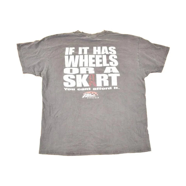 Vintage 1990s No Fear Racing Souvenir Travel T-Shirt Men's L from propervintagecanada