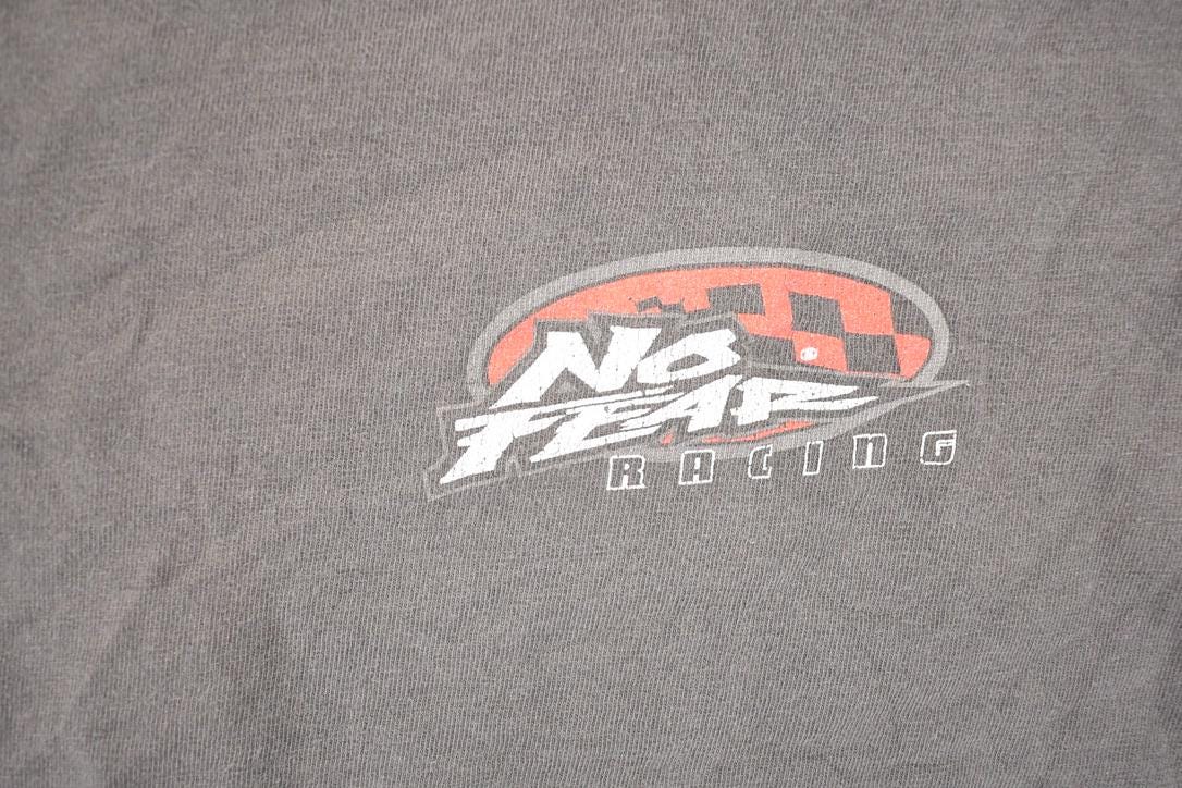 Vintage 1990s No Fear Racing Souvenir Travel T-Shirt Men's L from propervintagecanada