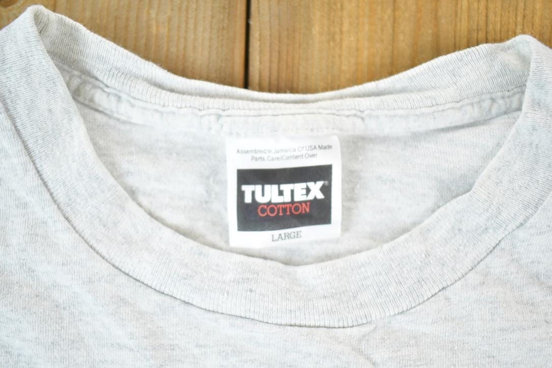 Vintage 1990s No Means No Souvenir Single Stitch Graphic Print T-Shirt Men's Large from propervintagecanada