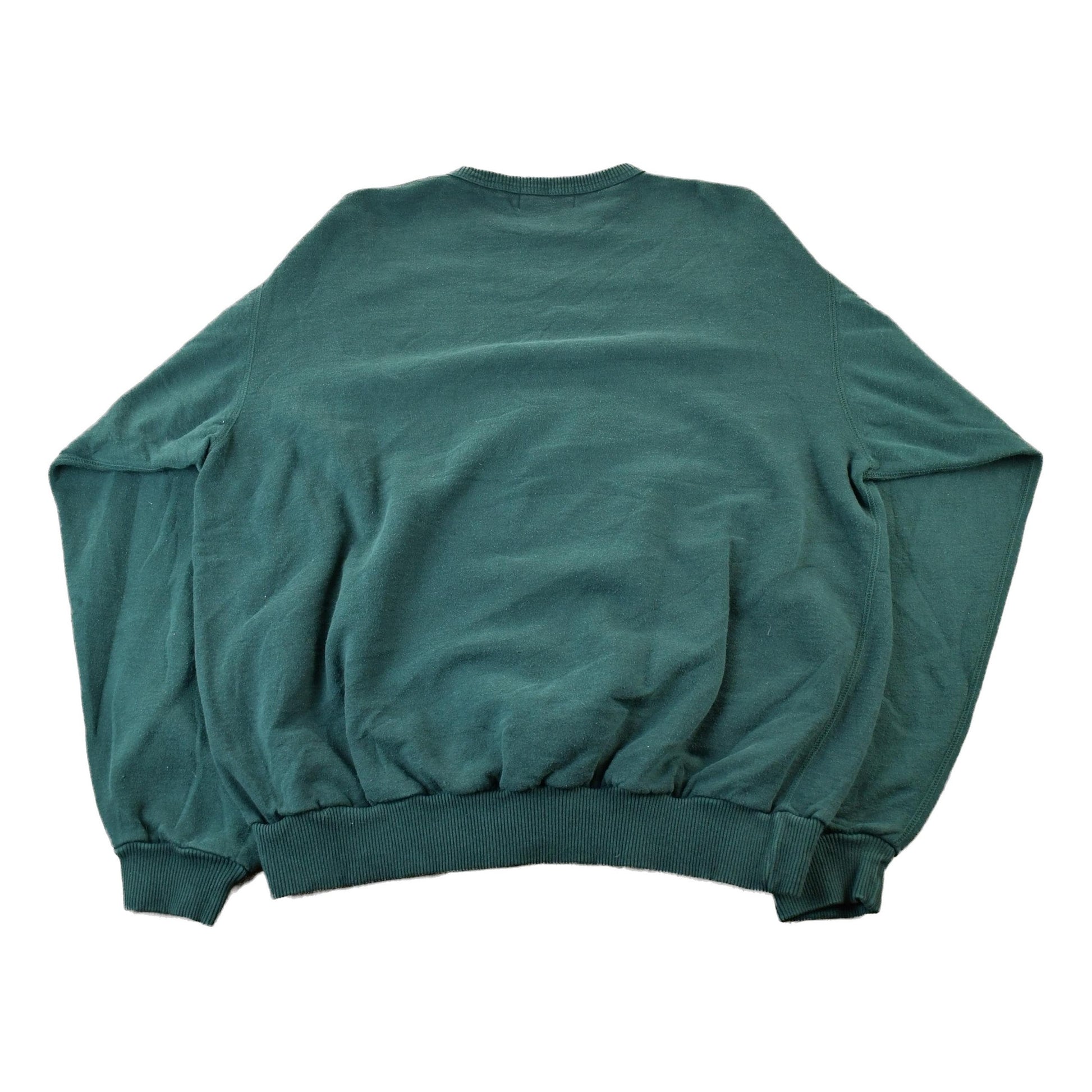Vintage 1990s Non Fiction Green Crewneck Sweatshirt Men's XL Men's Small from propervintagecanada