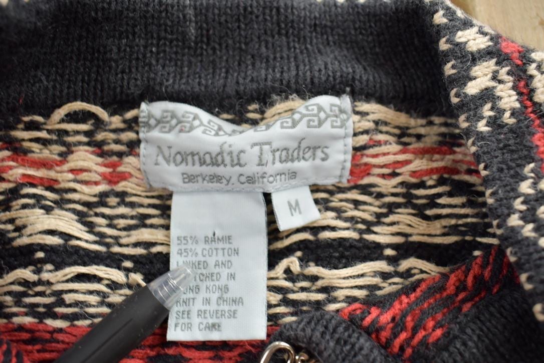 Vintage 1990s Nordic Knit Sweater Apres Ski Women's S from propervintagecanada