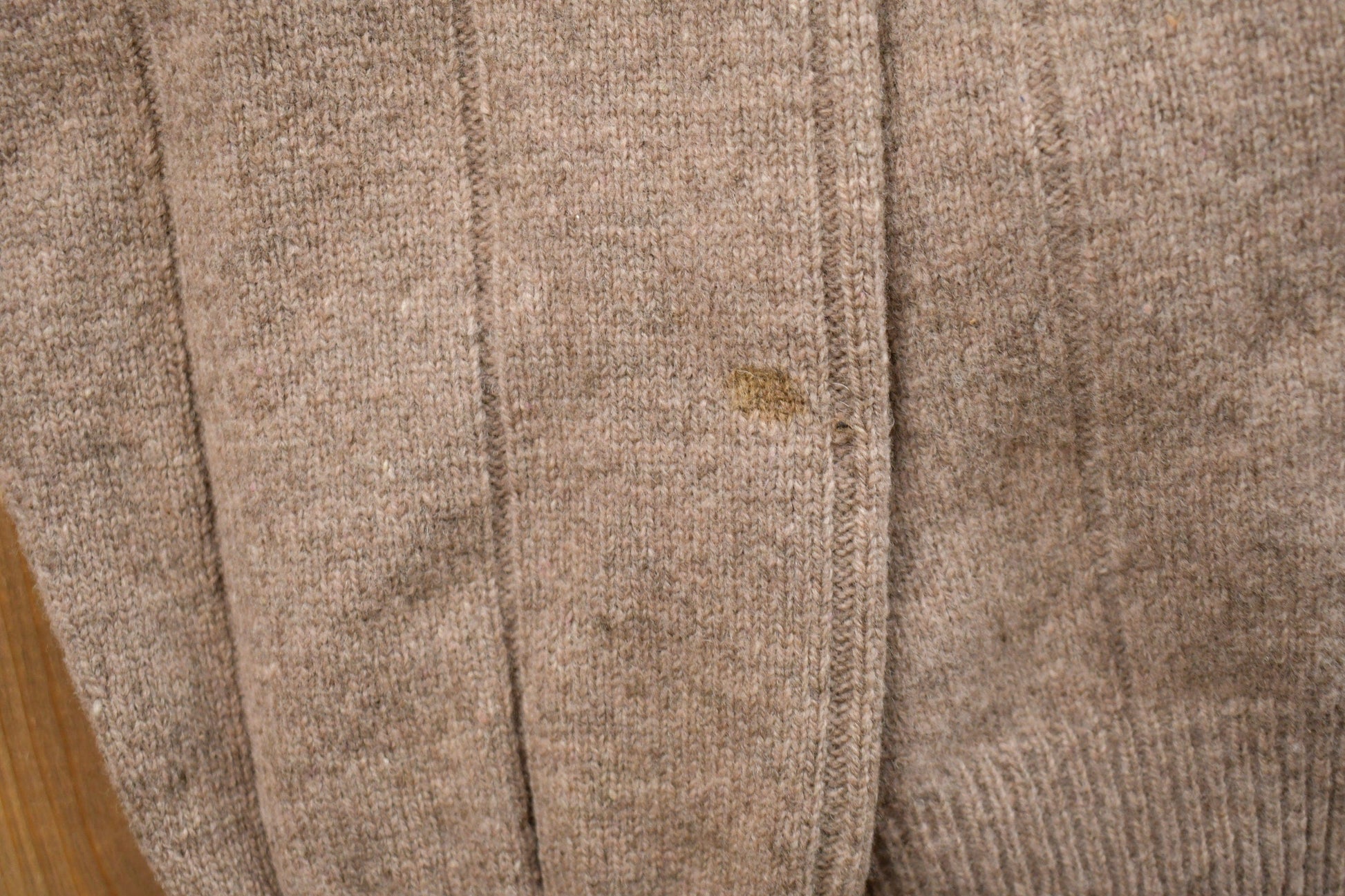 Vintage 1990s Nordstrom Knitted Lambswool Cardigan Sweater Men's S from propervintagecanada