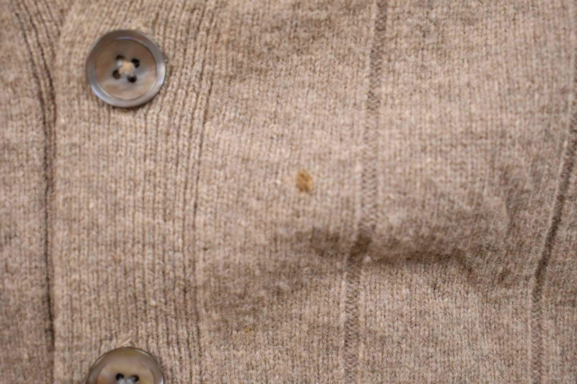 Vintage 1990s Nordstrom Knitted Lambswool Cardigan Sweater Men's S from propervintagecanada