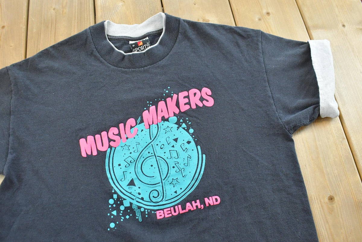 Vintage 1990s North Dakota Music Makers T-Shirt Mens M from propervintagecanada
