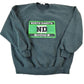 Vintage 1990s North Dakota Sioux Souvenir Heavyweight Crewneck Sweatshirt Made In USA Men's XL from propervintagecanada