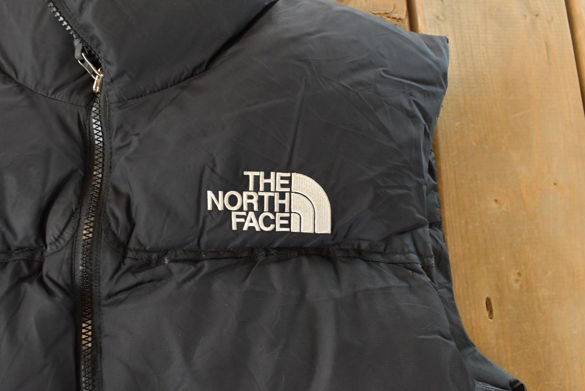 Vintage 1990s North Face 700 Goose Down Puffer Vest Jacket Men's Medium / Down Jacket / TNF / Expedition Gear from propervintagecanada