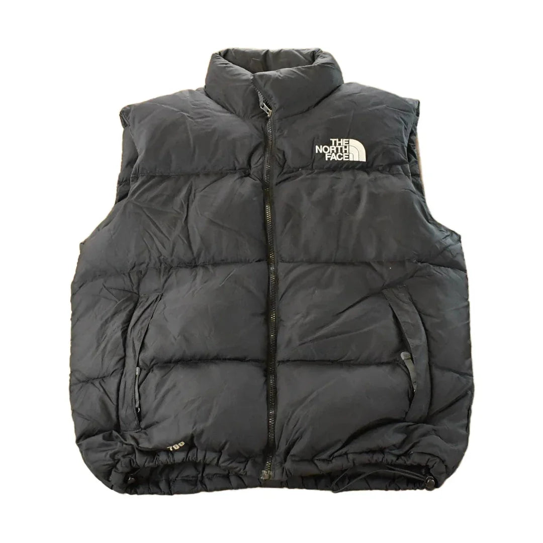 Vintage 1990s North Face 700 Goose Down Puffer Vest Jacket Men's Medium / Down Jacket / TNF / Expedition Gear from propervintagecanada