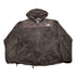 Vintage 1990s North Face Brown Fleece Zip Up Sweater Women&