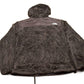 Vintage 1990s North Face Brown Fleece Zip Up Sweater Women's M from propervintagecanada