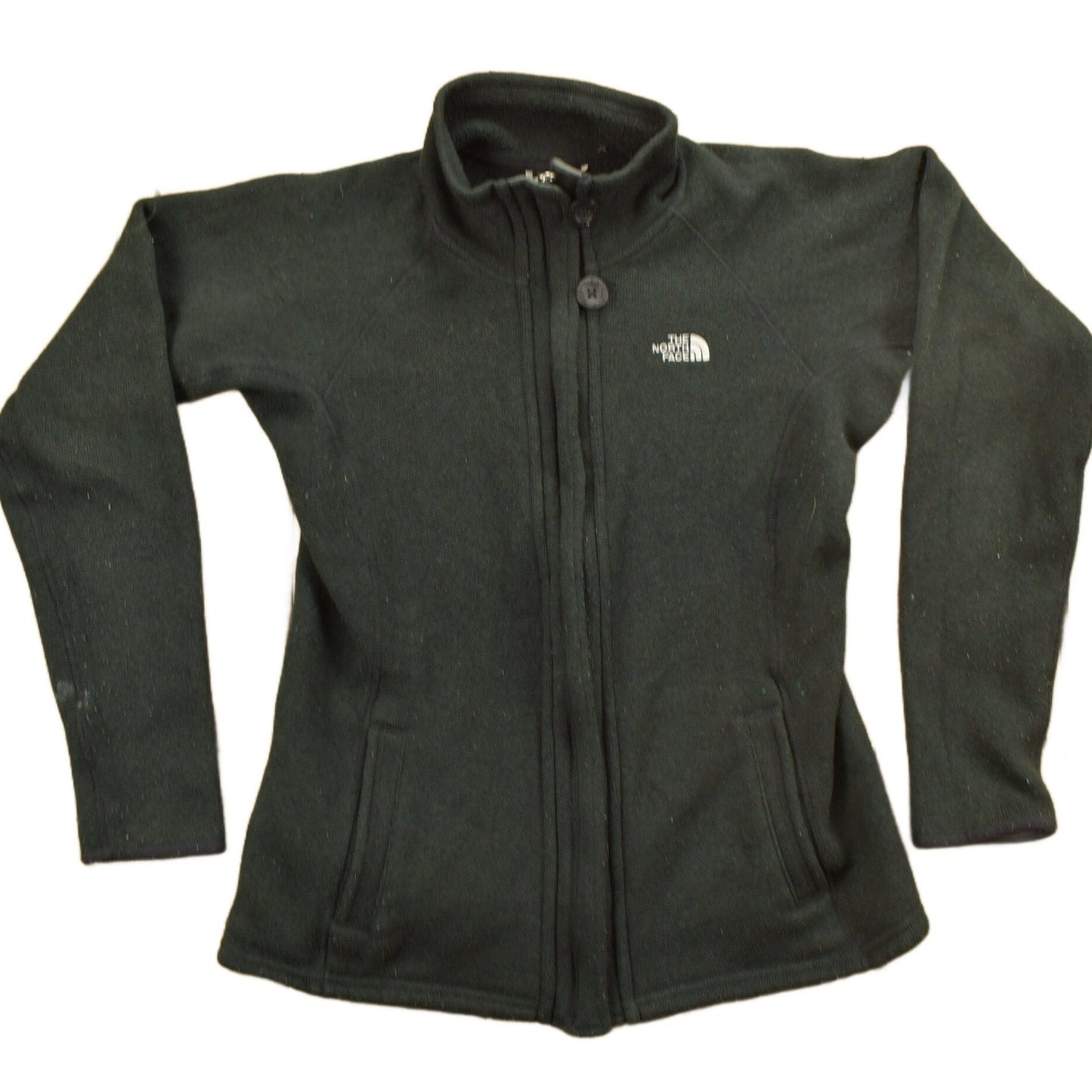 Vintage 1990s North Face Button Fleece Zip Up Sweater Women's XS from propervintagecanada