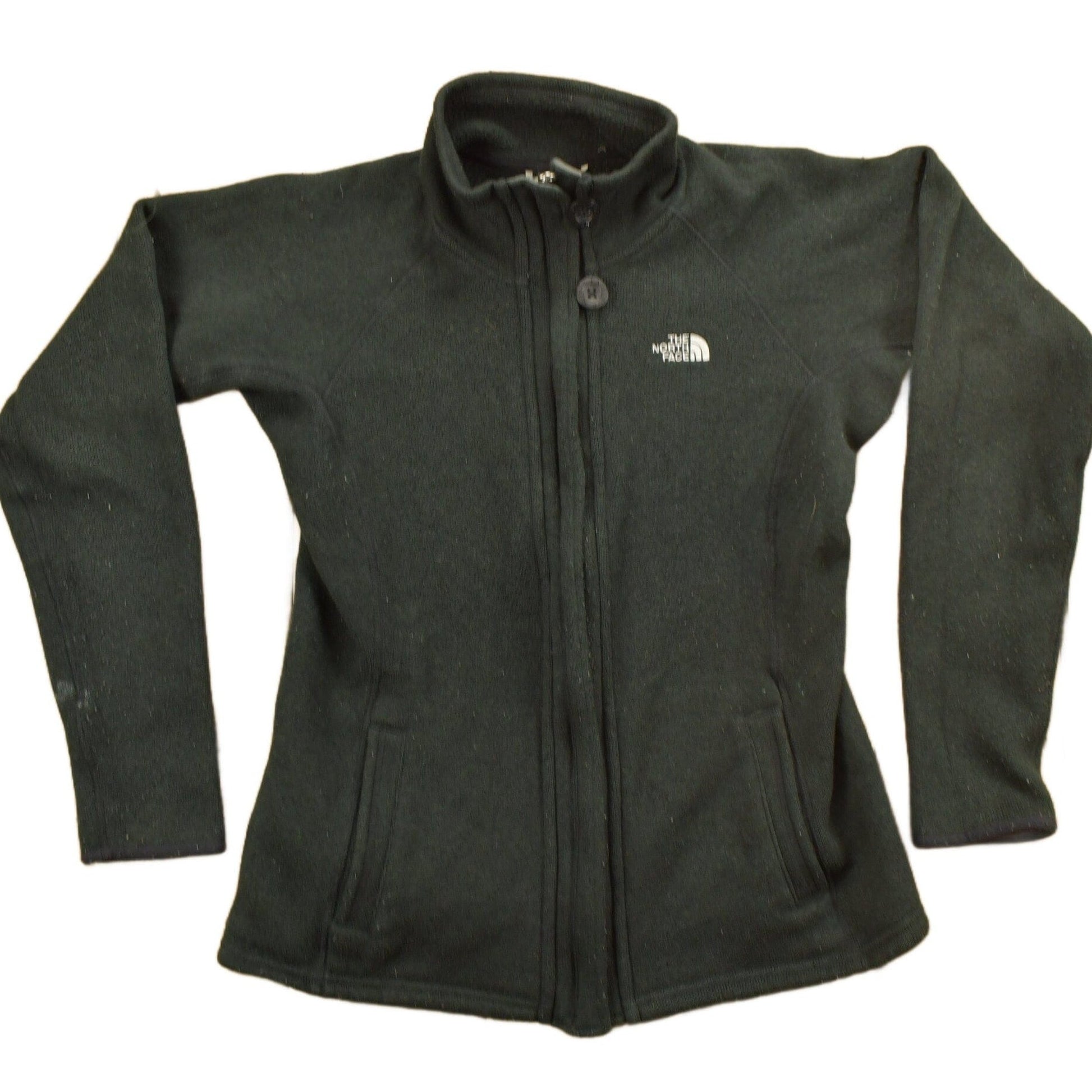 Vintage 1990s North Face Button Fleece Zip Up Sweater Women's XS from propervintagecanada