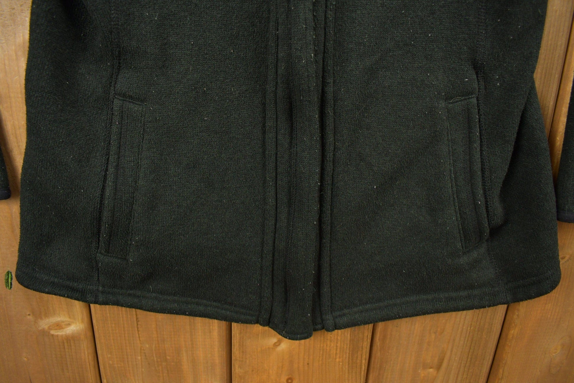 Vintage 1990s North Face Button Fleece Zip Up Sweater Women's XS from propervintagecanada