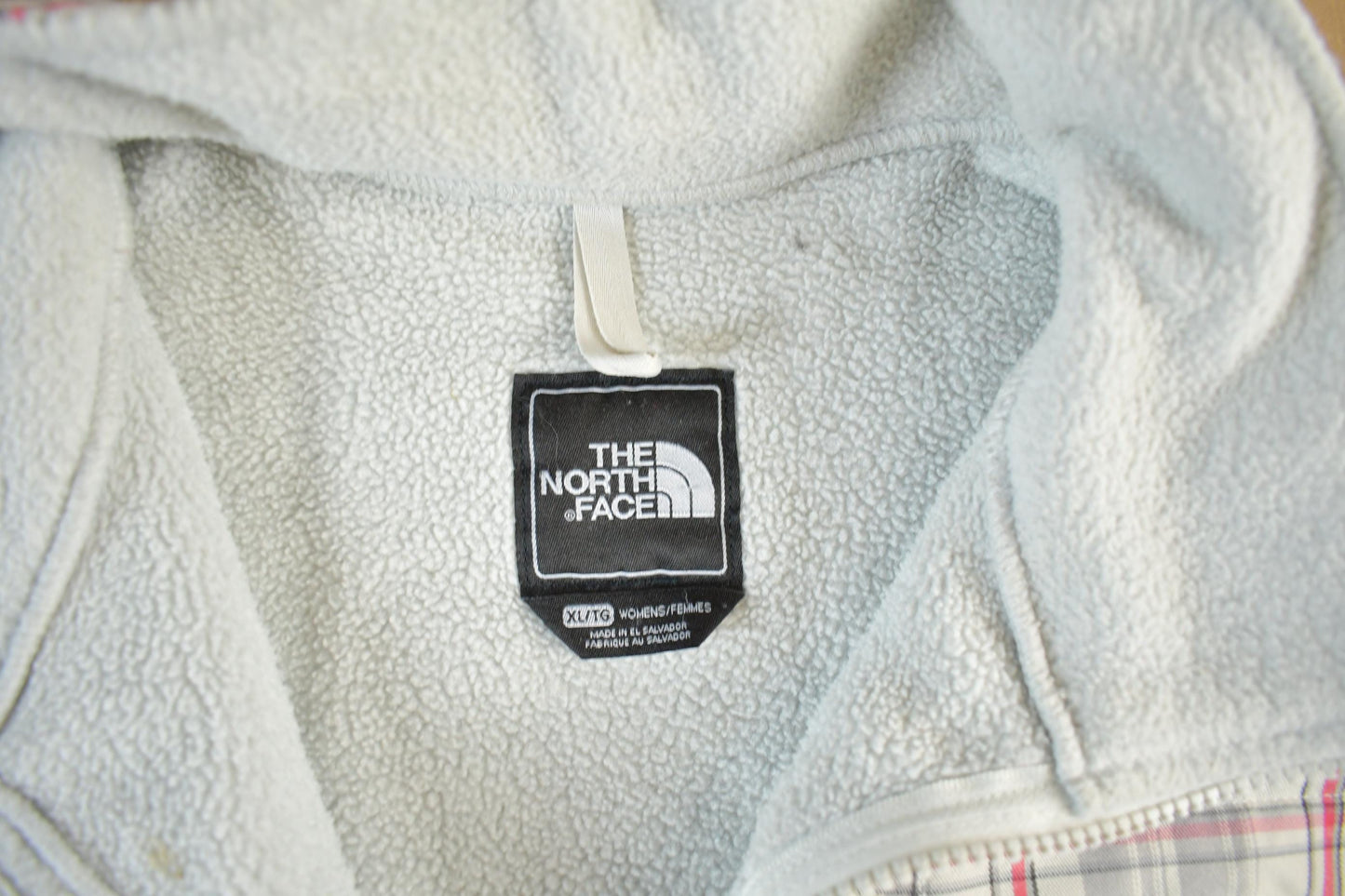 Vintage 1990s North Face Denali Fleece Zip Up Sweater Women's XL from propervintagecanada