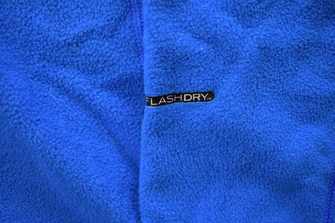 Vintage 1990s North Face FlashDry Fleece Half Zip Sweater Men's 2XL from propervintagecanada