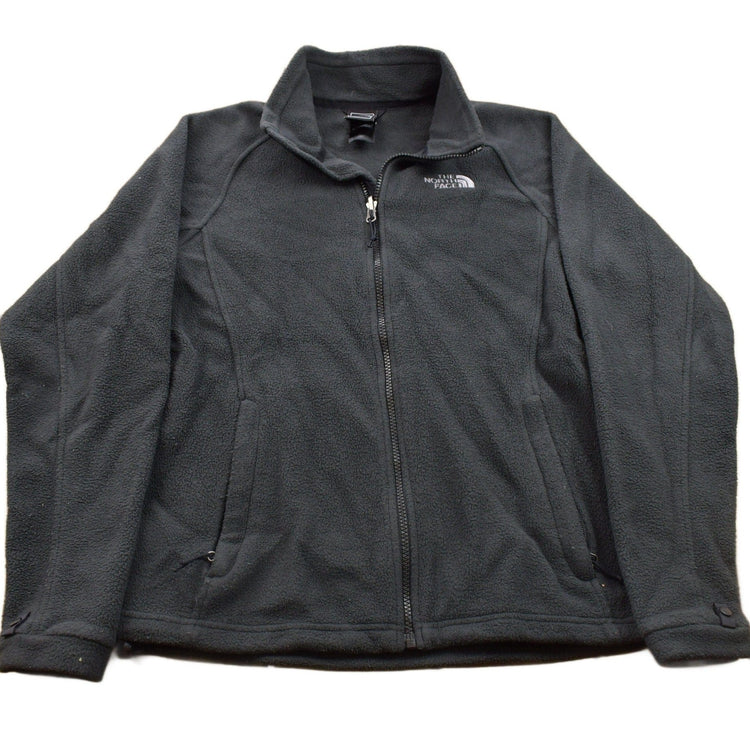 Vintage 1990s North Face Fleece Zip Up Sweater Men's Medium from propervintagecanada