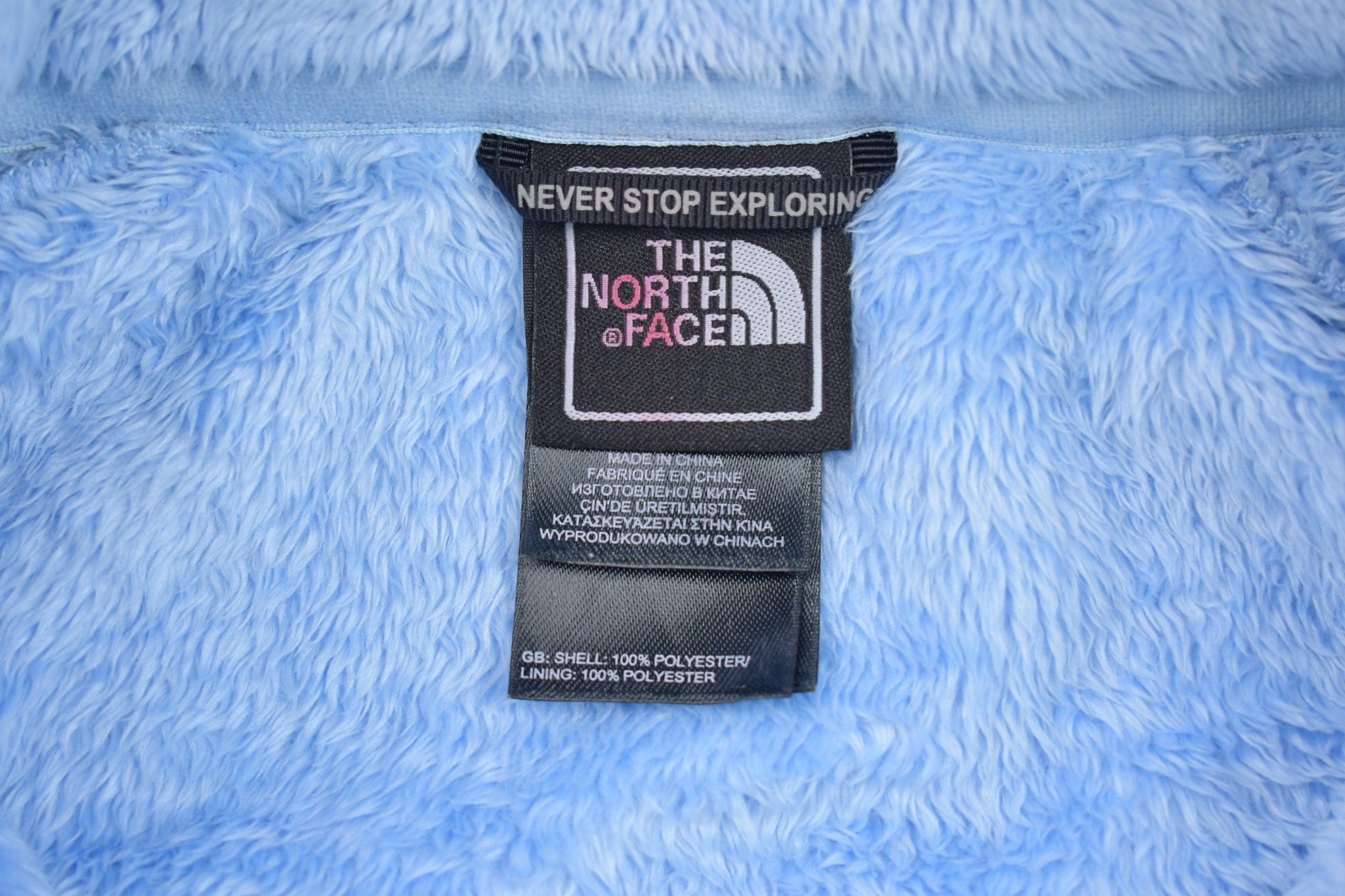 Vintage 1990s North Face Fluffy Fleece Sweater Women's S from propervintagecanada