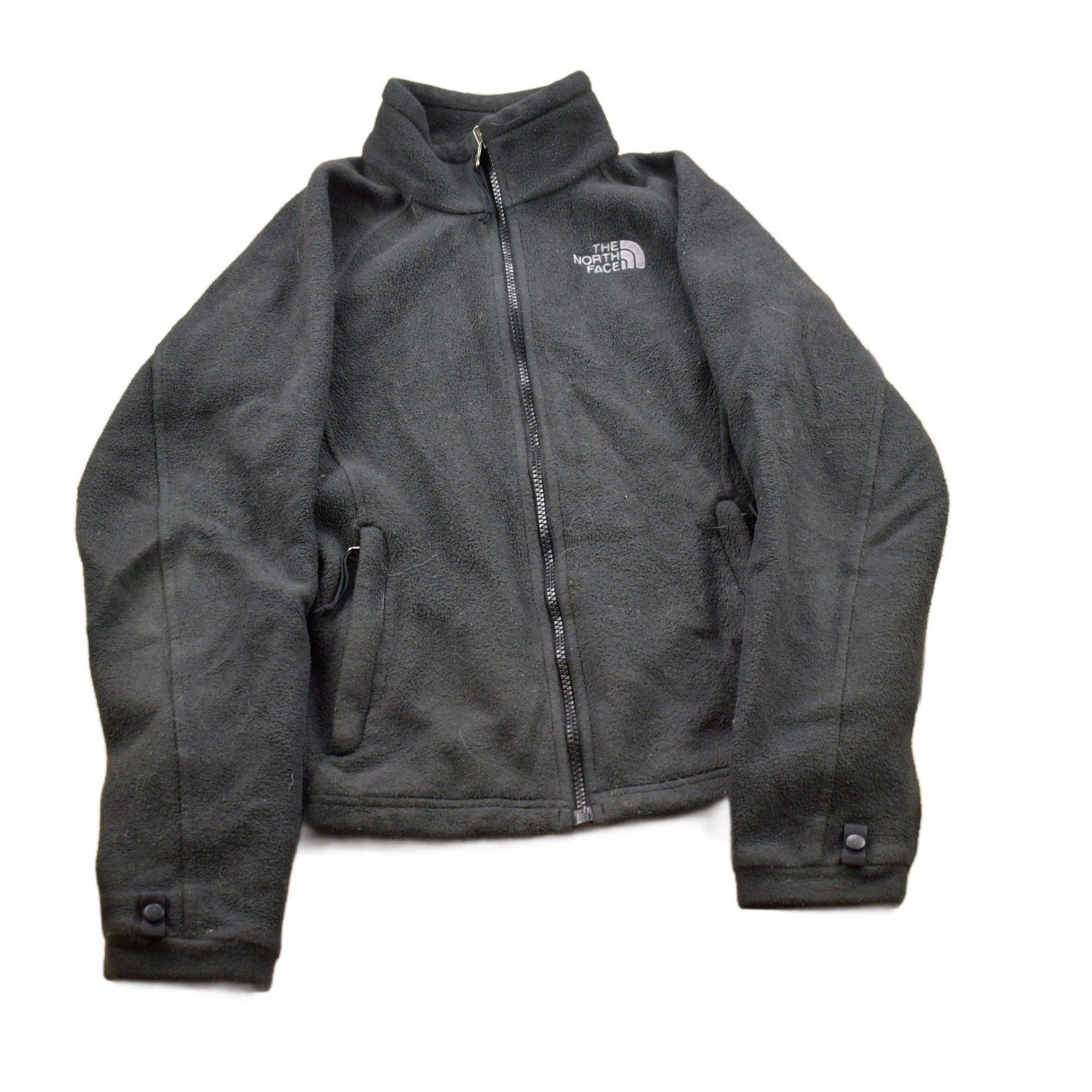 Vintage 1990s North Face Full Zip Fleece Sweater Men's XS from propervintagecanada