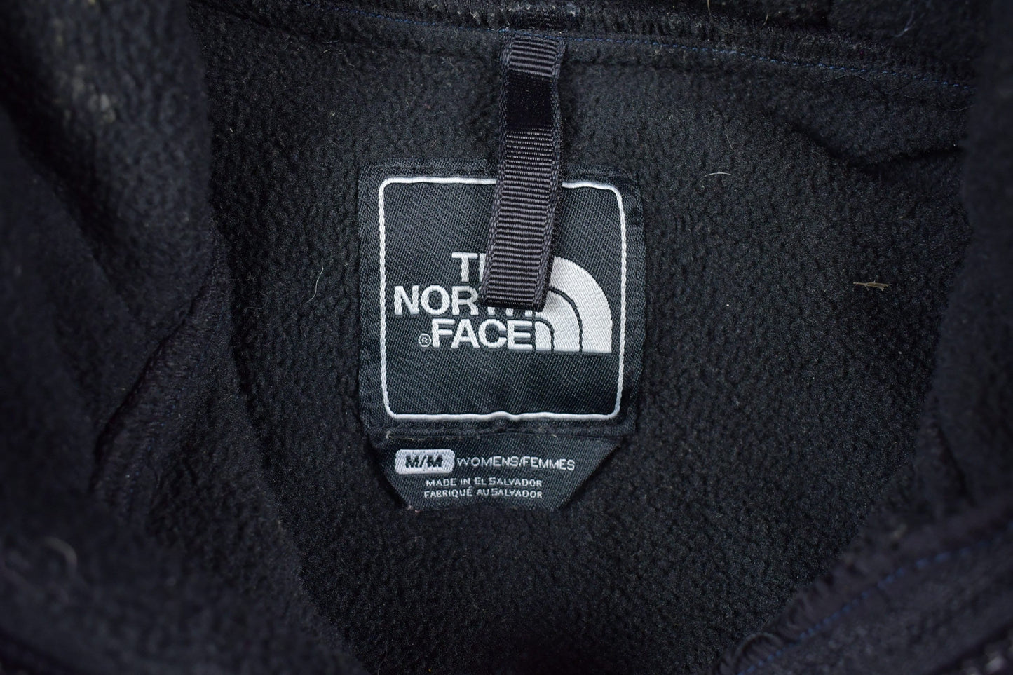 Vintage 1990s North Face Hooded Denali Fleece Sweater Women's M from propervintagecanada
