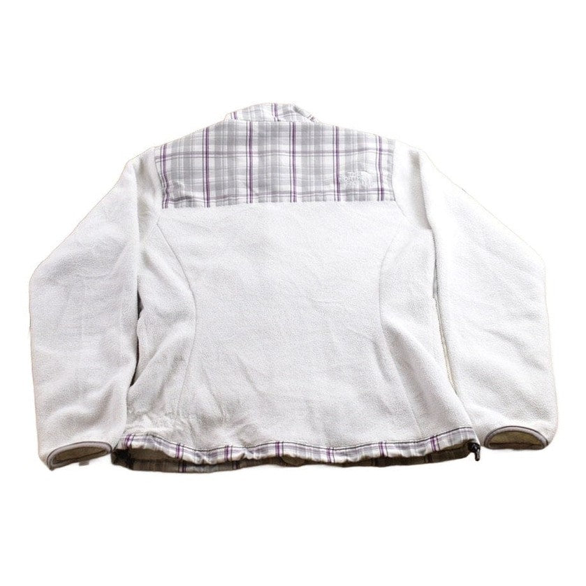 Vintage 1990s North Face Plaid Denali Fleece Sweater Women's S from propervintagecanada