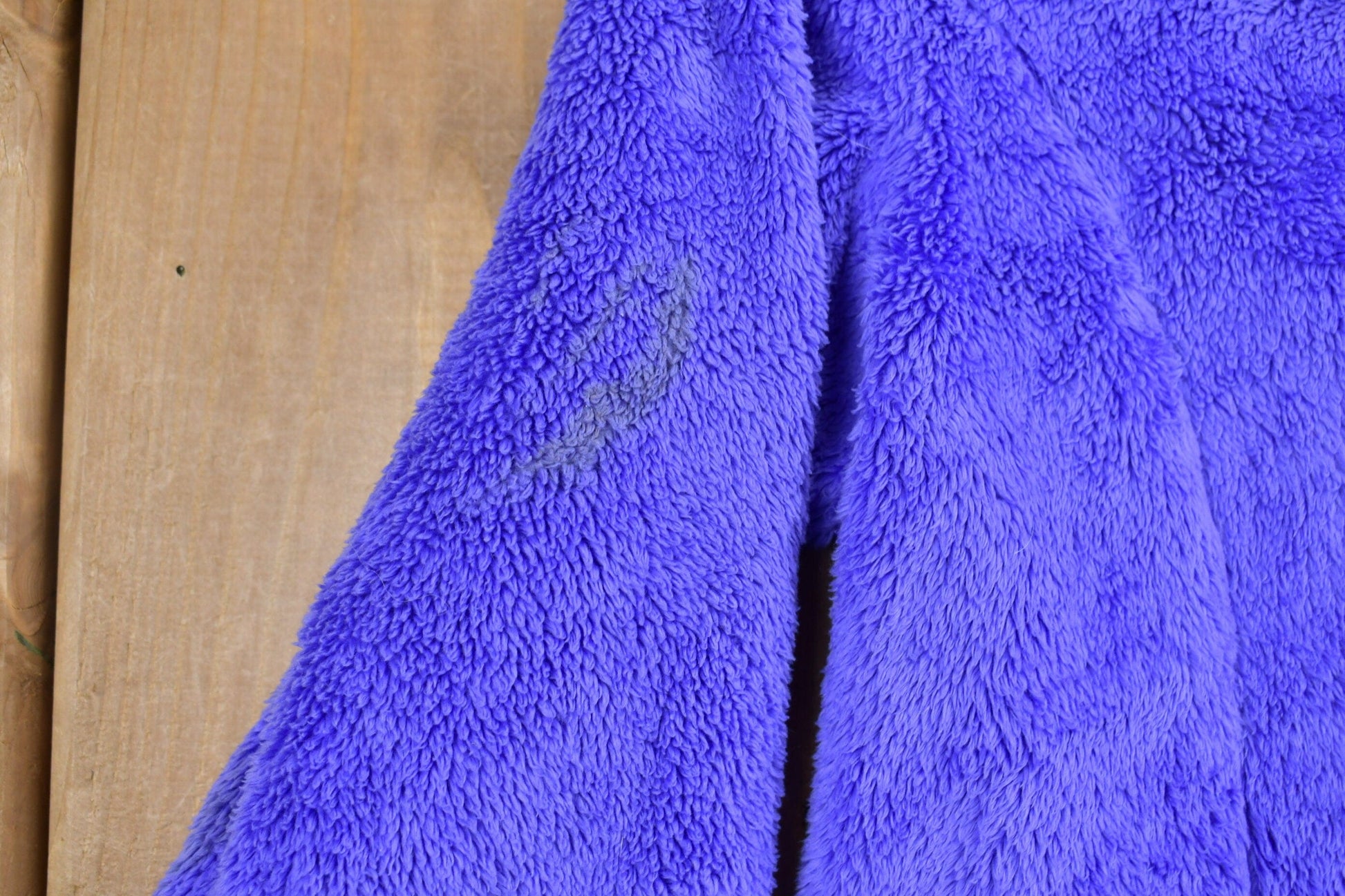 Vintage 1990s North Face Purple Fleece Full Zip Sweater Women's S from propervintagecanada