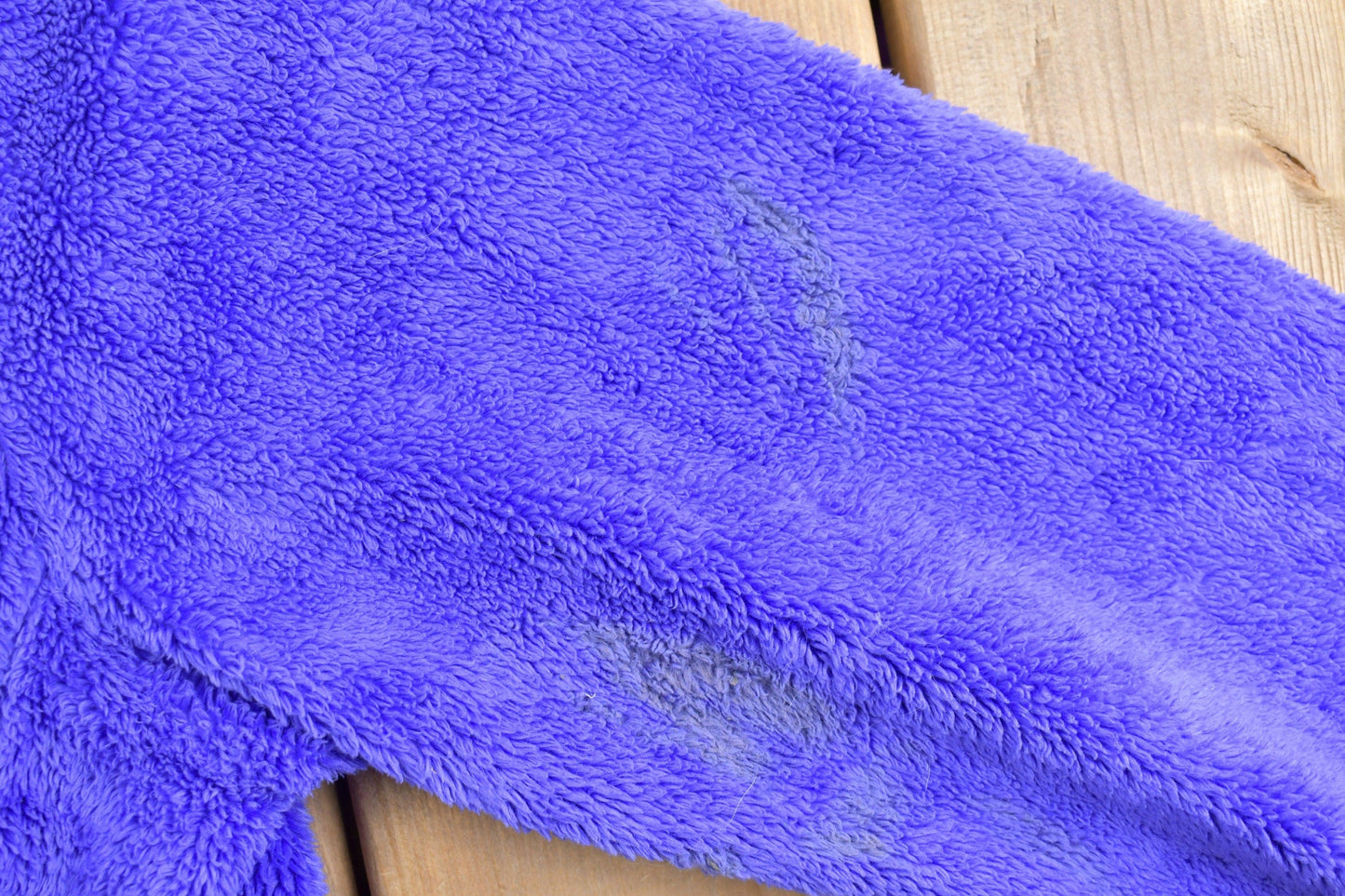 Vintage 1990s North Face Purple Fleece Full Zip Sweater Women's S from propervintagecanada