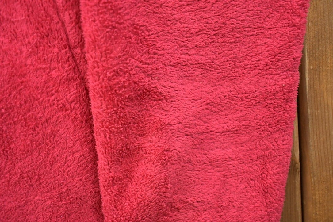 Vintage 1990s North Face Red Fleece Sweater Men's XS from propervintagecanada