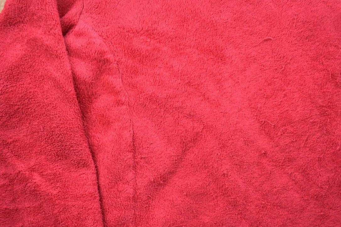 Vintage 1990s North Face Red Fleece Sweater Men's XS from propervintagecanada