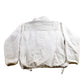 Vintage 1990s North Face White Zip Up Fleece Sweater Women's M from propervintagecanada